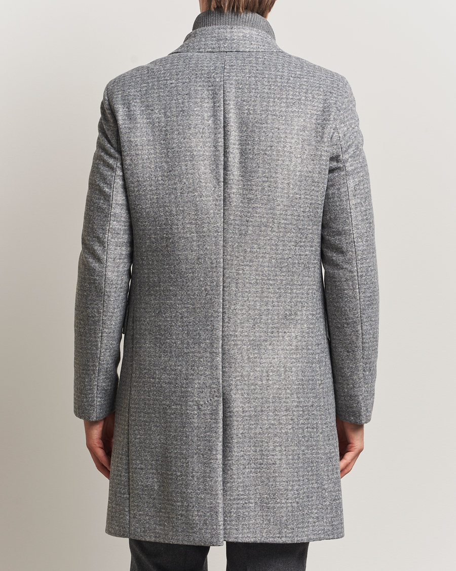 Homme | Manteaux Et Vestes | BOSS BLACK | Hyde Wool Bib Coat Silver