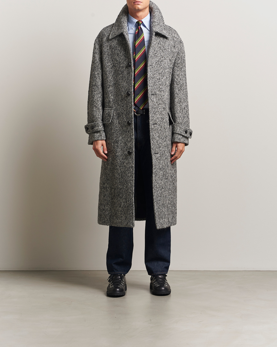 Homme | Manteaux Et Vestes | GANT 240 Mulberry Street | Tweed Wool Coat Black