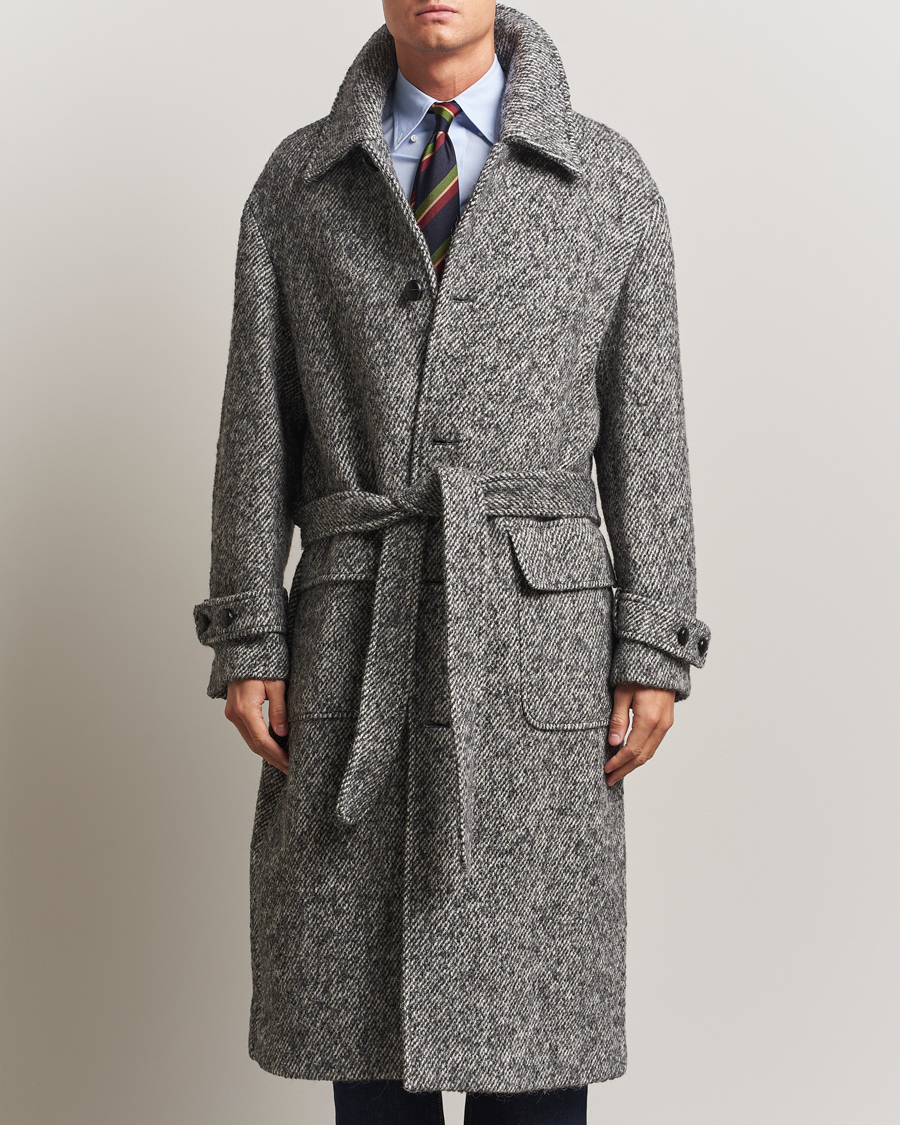 Homme | Manteaux Et Vestes | GANT 240 Mulberry Street | Tweed Wool Coat Black