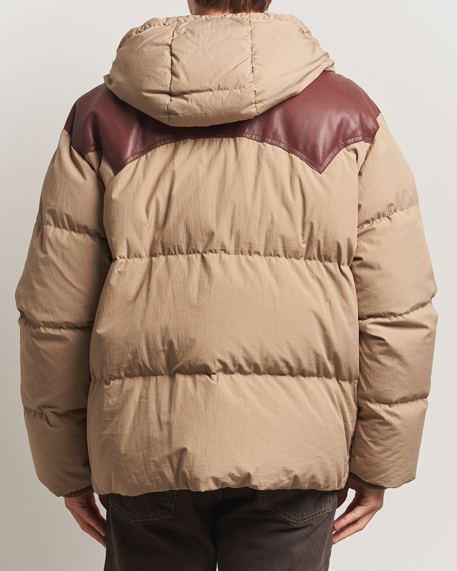 Homme | Manteaux Et Vestes | GANT 240 Mulberry Street | Cotton Down Hooded Jacket Carmel Beige