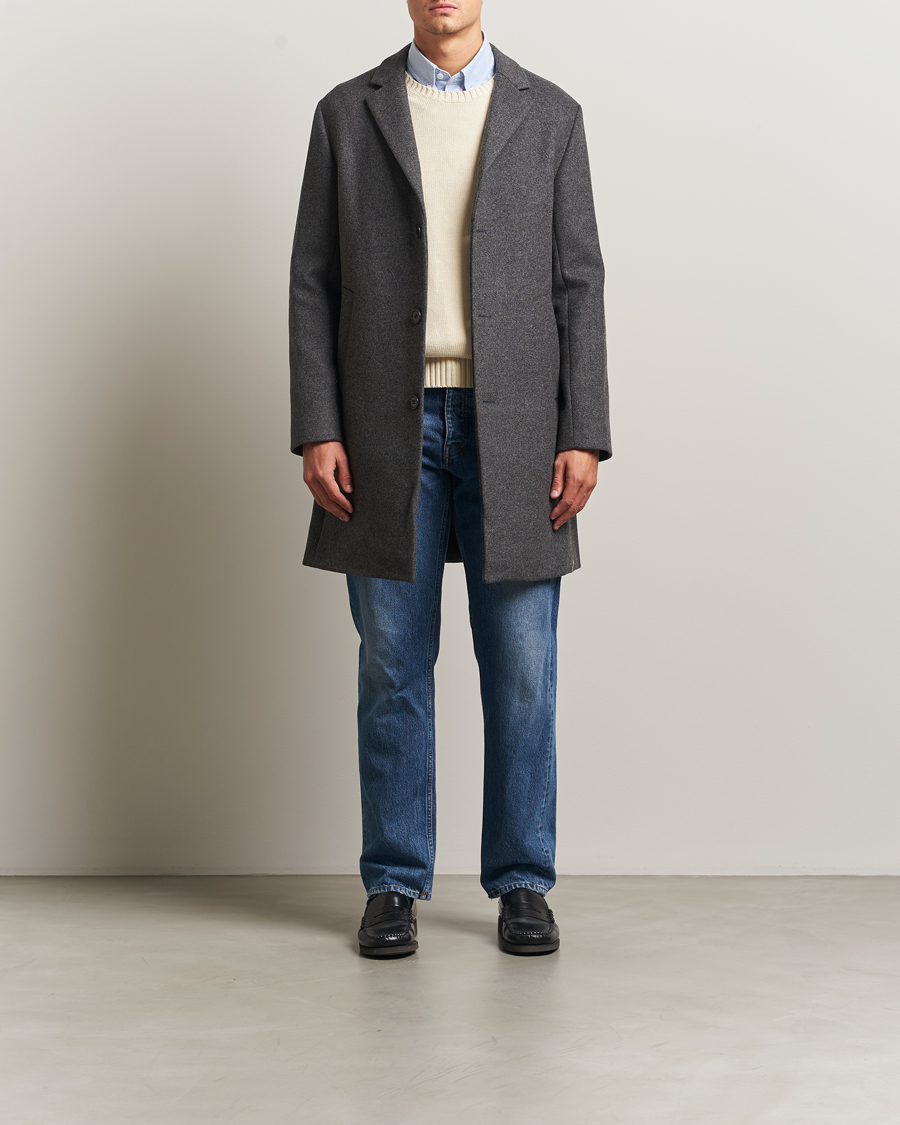 Homme | Manteaux Et Vestes | NN07 | Austin Wool Coat Grey Melange
