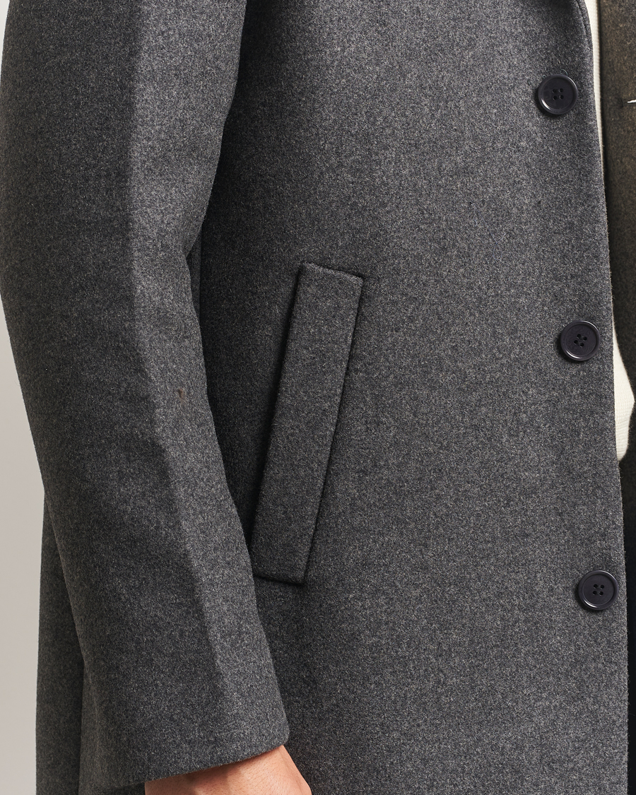 Homme | Manteaux Et Vestes | NN07 | Austin Wool Coat Grey Melange