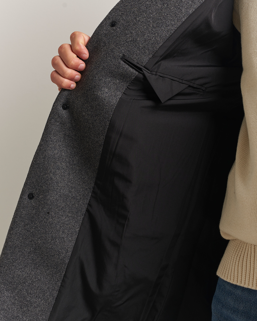 Homme | Manteaux Et Vestes | NN07 | Austin Wool Coat Grey Melange