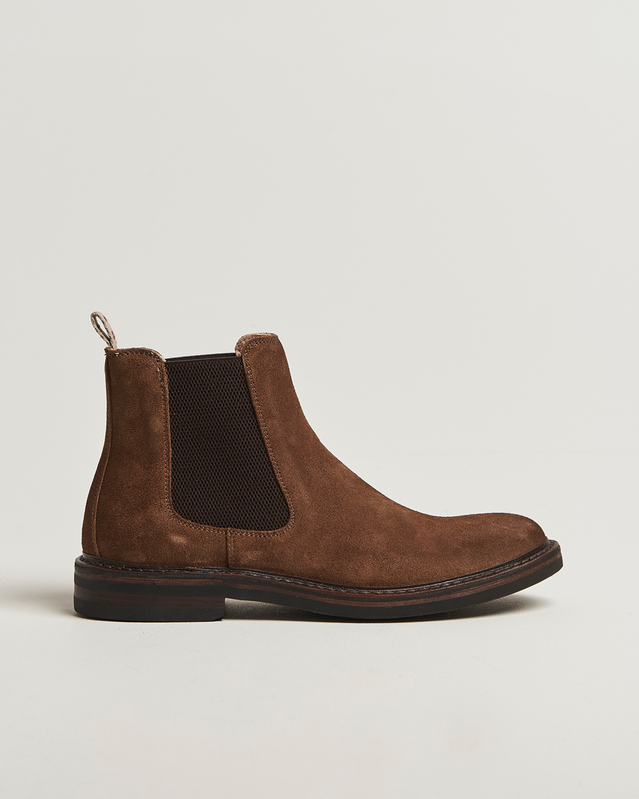 Homme | Bottes | Astorflex | Bitflex Dainite Chelsea Boot Dark Khaki Suede
