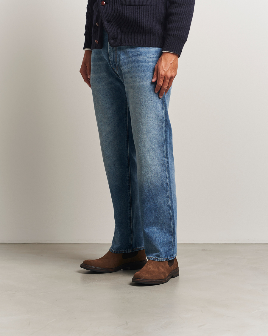 Homme | Bottes | Astorflex | Bitflex Dainite Chelsea Boot Dark Khaki Suede