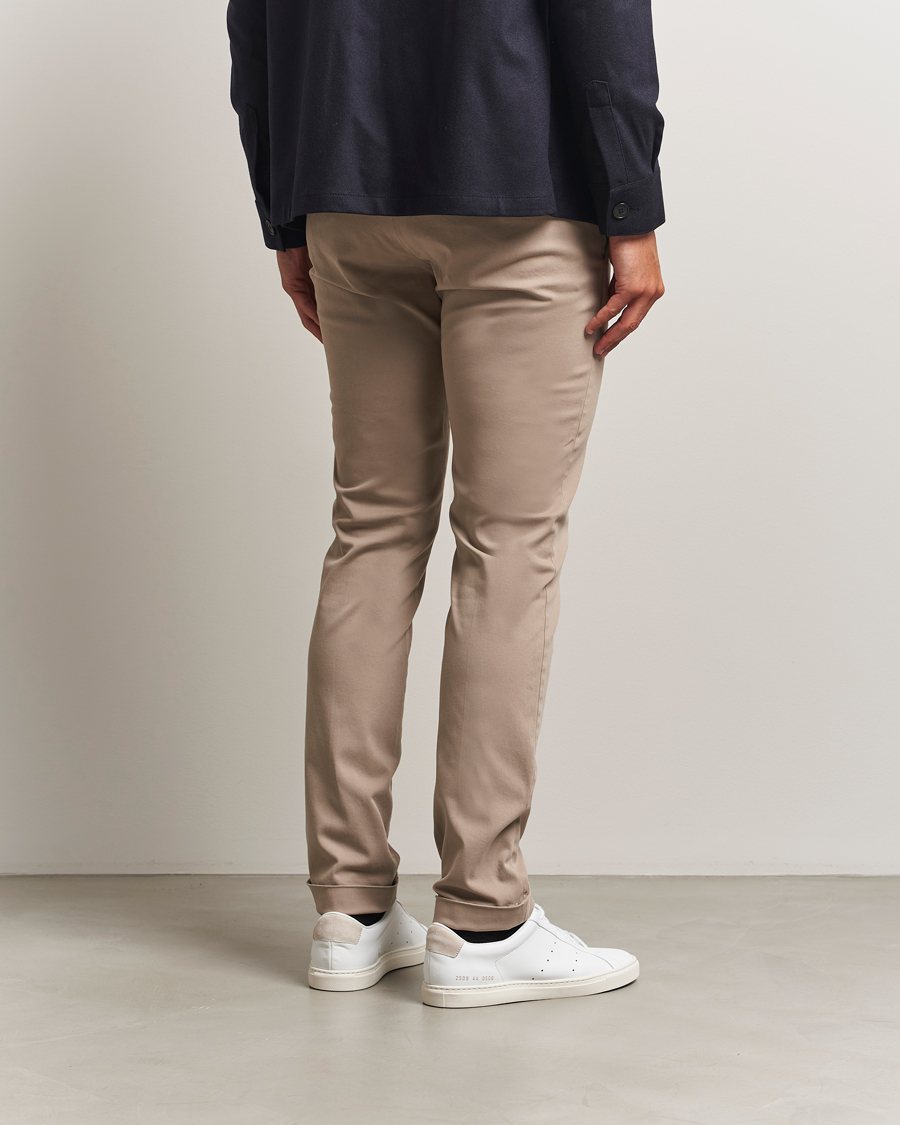 Homme | Pantalons | Briglia 1949 | Slim Fit Cotton Stretch Chino Beige