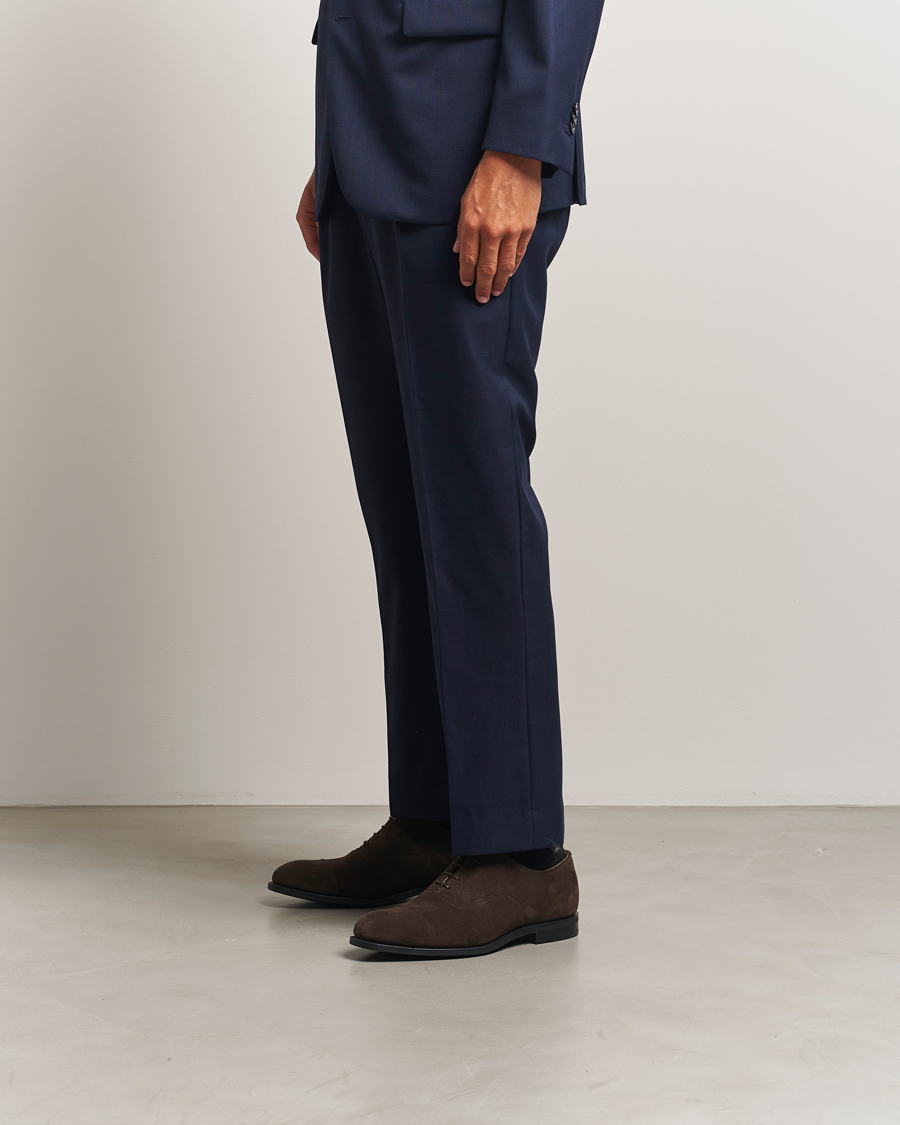 Homme | Chaussures Oxford | Church's | Consul Suede Oxford Dark Brown