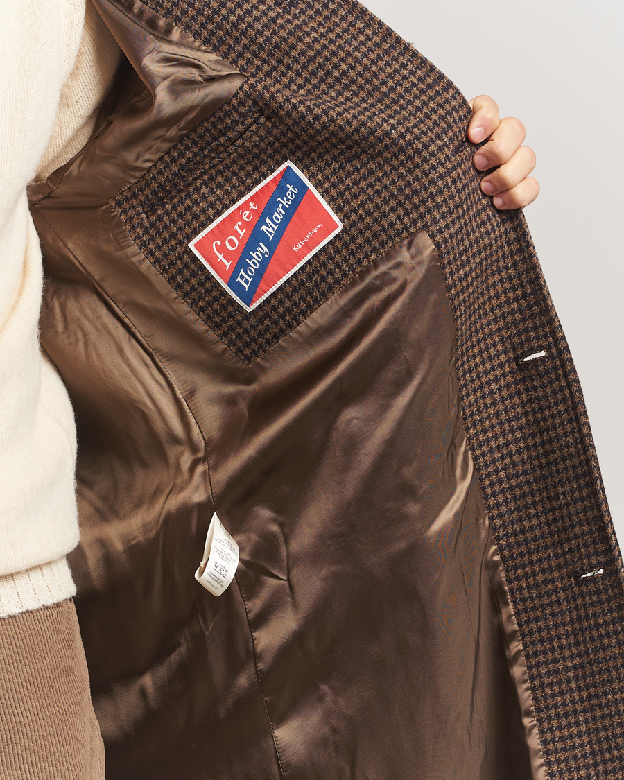 Homme | Manteaux Et Vestes | Forét | Pine Wool Coat Brown