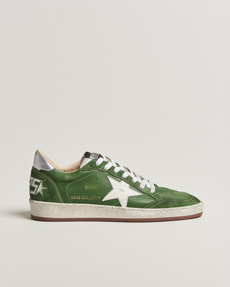 Homme | Baskets | Golden Goose | Ball Star Sneakers Green/White