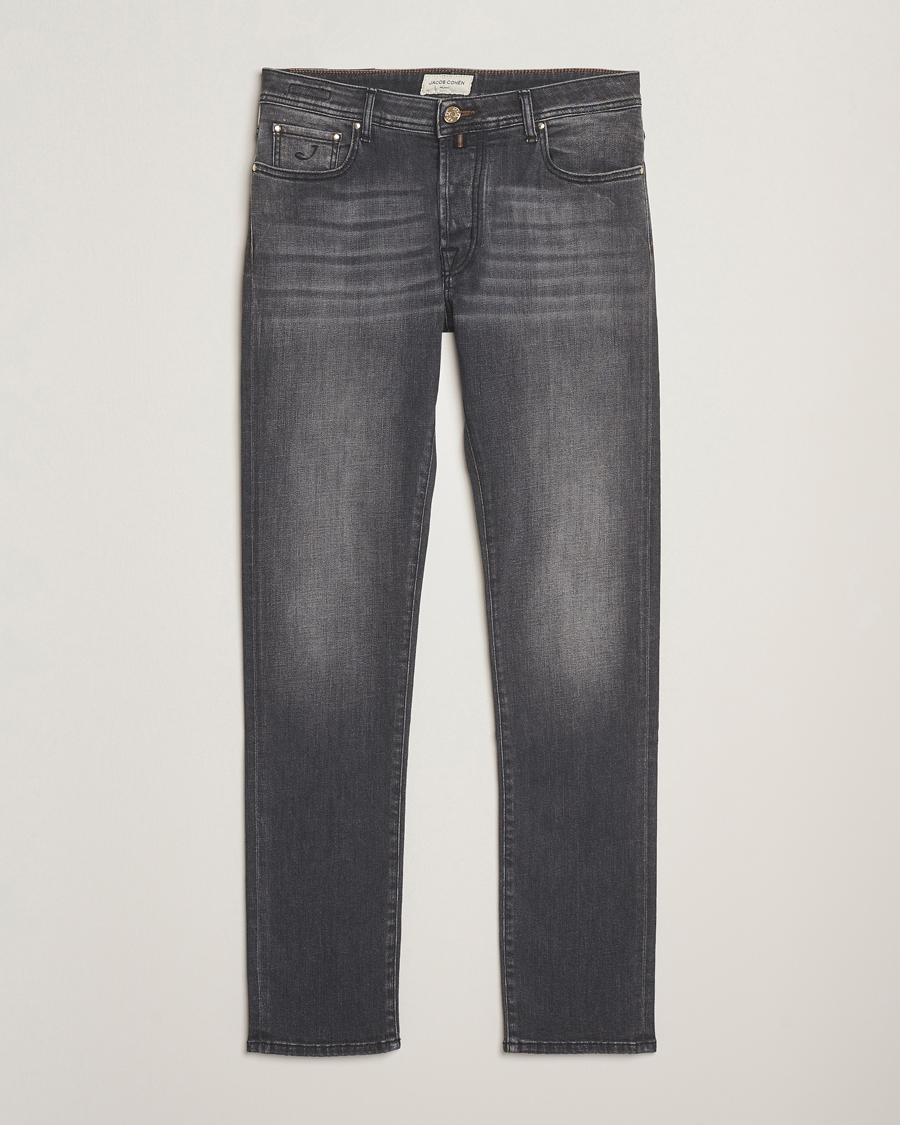 Homme | Jeans | Jacob Cohën | Bard Slim Fit Stretch Jeans Grey
