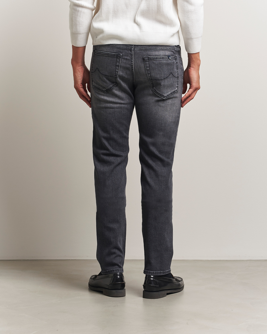Homme | Jeans | Jacob Cohën | Bard Slim Fit Stretch Jeans Grey
