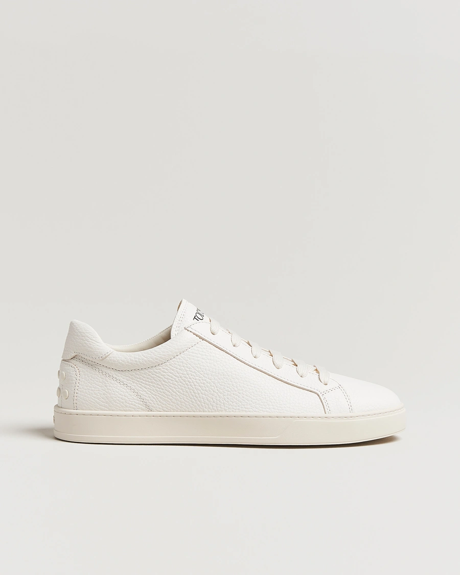 Homme | Baskets | Tod's | Cassetta Sneakers White Grain