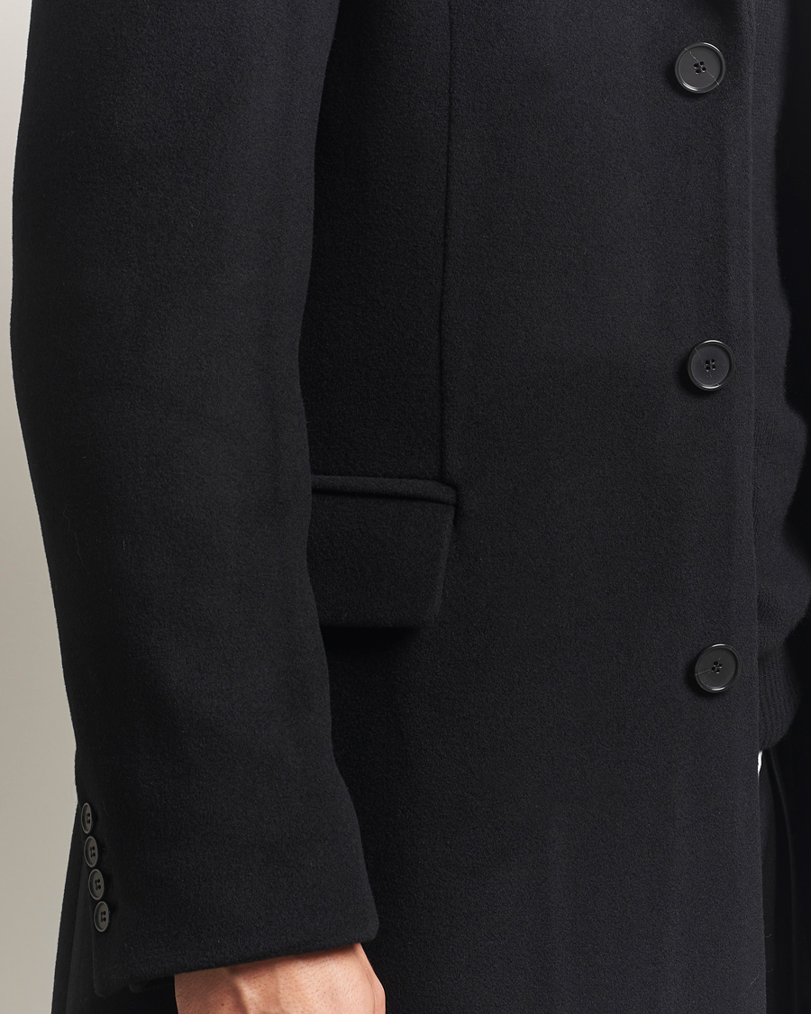 Homme | Manteaux Et Vestes | Filippa K | William Wool Coat Black