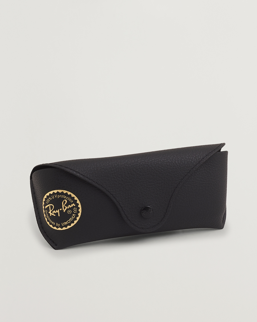 Homme | Lunettes De Soleil | Ray-Ban | Original Wayfarer Polarized Sunglasses Black/Green