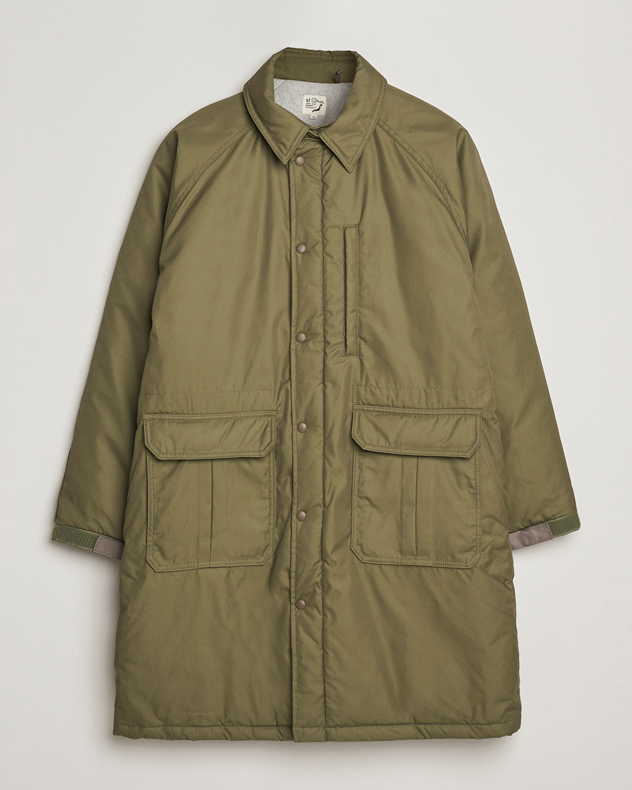 Homme | Manteaux Et Vestes | orSlow | Padded Active Coat Army Green