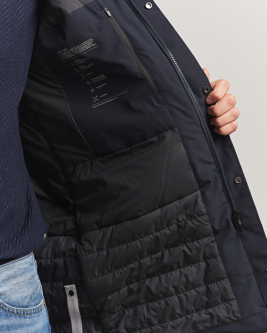 Homme | Manteaux Et Vestes | Scandinavian Edition | Loft II Waterproof Padded Coat Midnight Blue