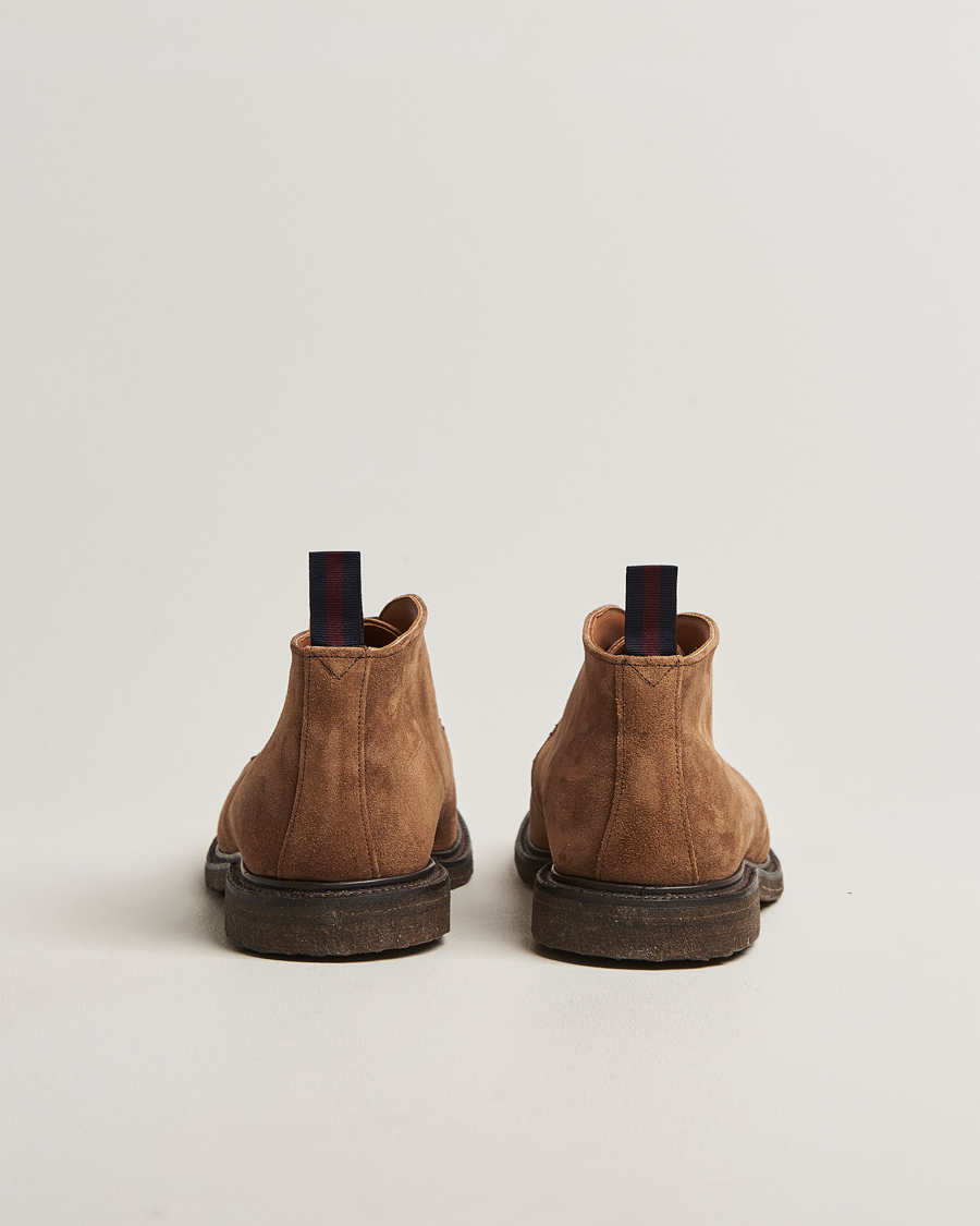 Homme | Bottes | Sanders | Harry Suede Chukka Boot Snuff Wax