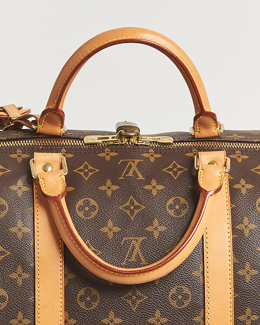 Homme | Louis Vuitton Pre-Owned Keepall Bandoulière 60 Monogram | Louis Vuitton Pre-Owned | Keepall Bandoulière 60 Monogram
