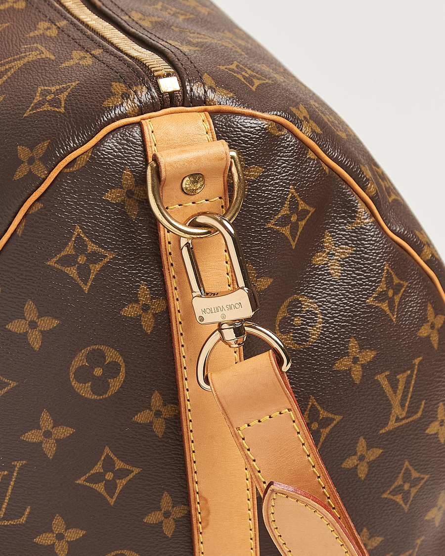 Homme | Louis Vuitton Pre-Owned Keepall Bandoulière 60 Monogram | Louis Vuitton Pre-Owned | Keepall Bandoulière 60 Monogram