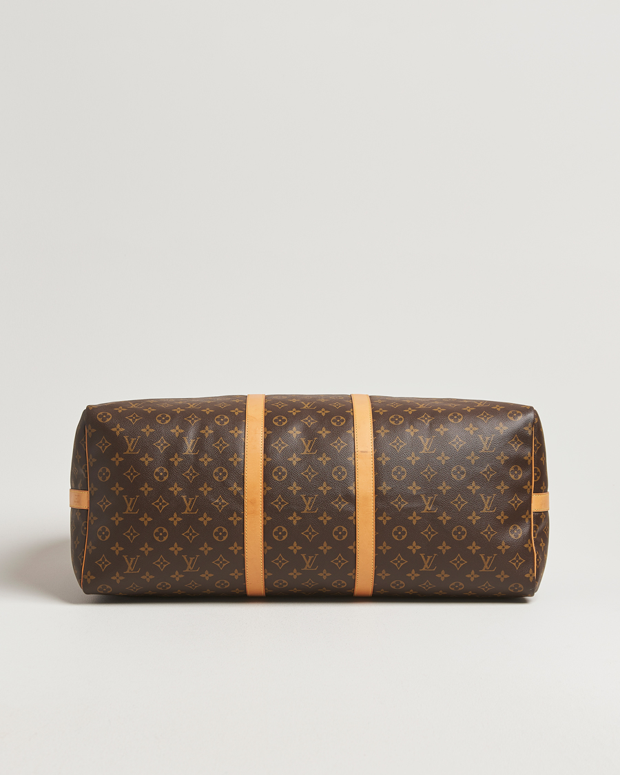 Homme | Louis Vuitton Pre-Owned Keepall Bandoulière 60 Monogram | Louis Vuitton Pre-Owned | Keepall Bandoulière 60 Monogram