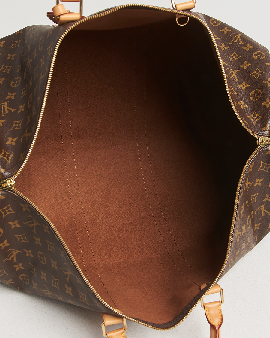 Homme | Louis Vuitton Pre-Owned Keepall Bandoulière 60 Monogram | Louis Vuitton Pre-Owned | Keepall Bandoulière 60 Monogram