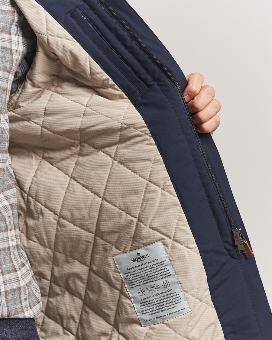 Homme | Manteaux Et Vestes | Morris | Grant Car Coat Navy