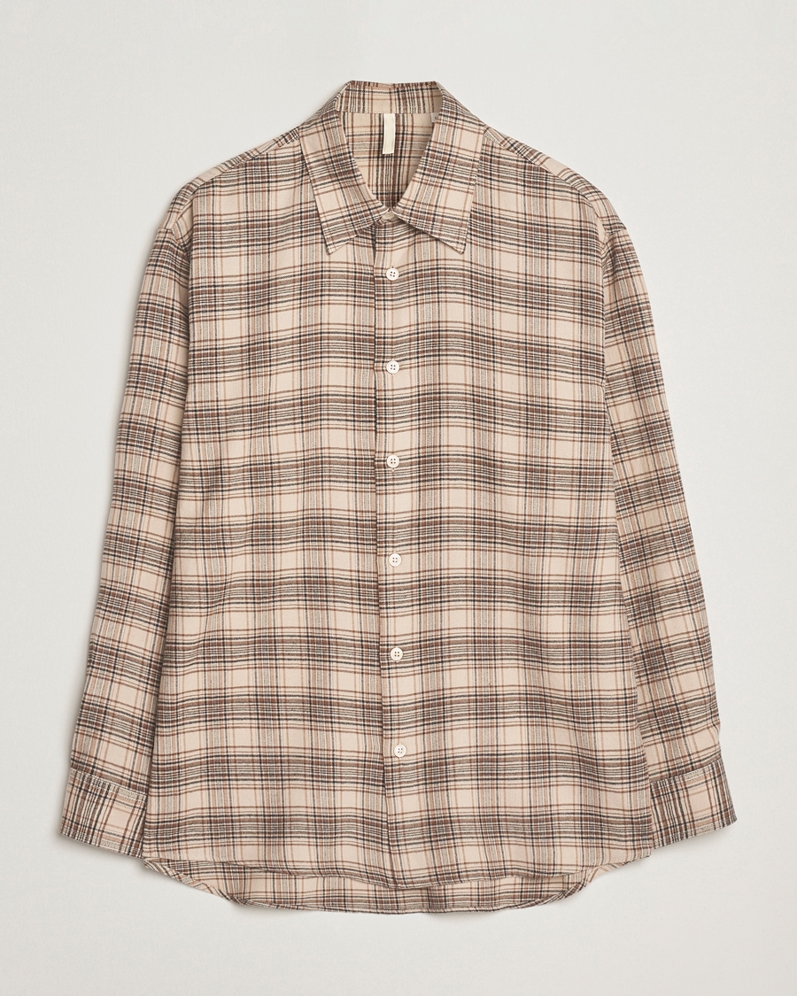 Homme | Chemises | Sunflower | Studio Shirt Beige Check