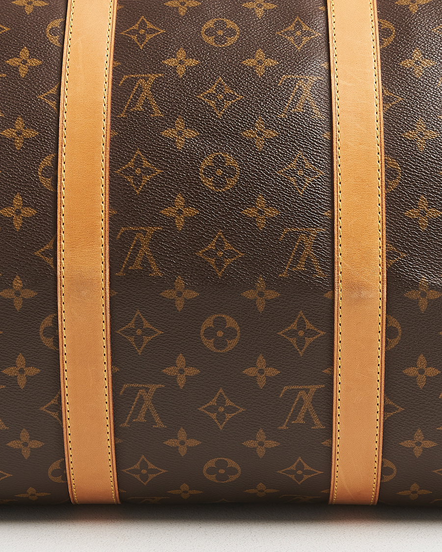 Homme | Louis Vuitton Pre-Owned Keepall Bandoulière 50 Monogram | Louis Vuitton Pre-Owned | Keepall Bandoulière 50 Monogram