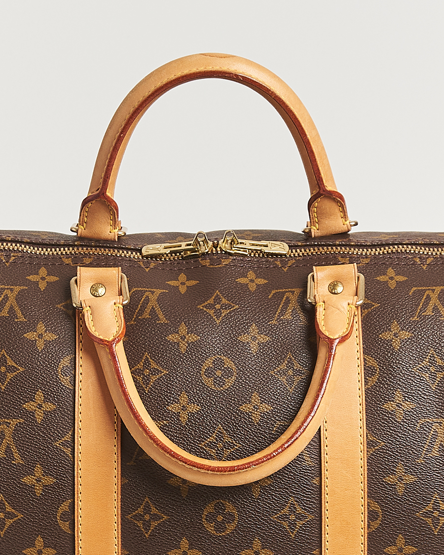 Homme | Louis Vuitton Pre-Owned Keepall Bandoulière 50 Monogram | Louis Vuitton Pre-Owned | Keepall Bandoulière 50 Monogram
