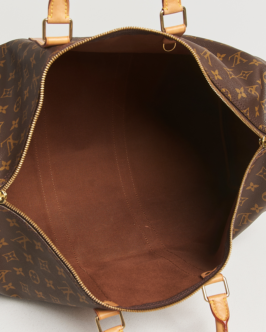 Homme | Louis Vuitton Pre-Owned Keepall Bandoulière 50 Monogram | Louis Vuitton Pre-Owned | Keepall Bandoulière 50 Monogram