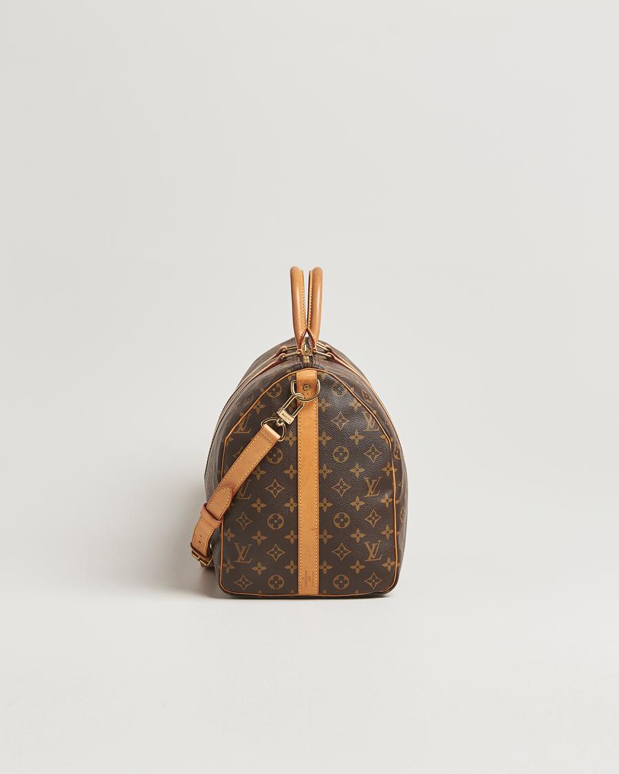 Homme | Louis Vuitton Pre-Owned Keepall Bandoulière 50 Monogram | Louis Vuitton Pre-Owned | Keepall Bandoulière 50 Monogram