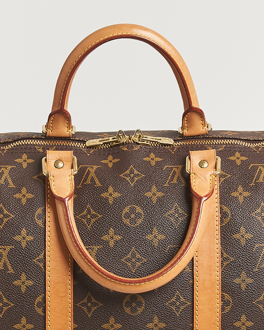 Homme | Louis Vuitton Pre-Owned Keepall Bandoulière 50 Monogram | Louis Vuitton Pre-Owned | Keepall Bandoulière 50 Monogram