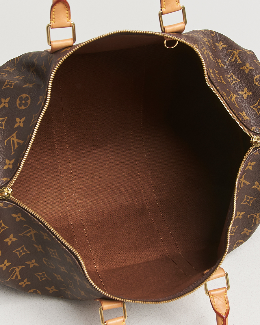 Homme | Louis Vuitton Pre-Owned Keepall Bandoulière 50 Monogram | Louis Vuitton Pre-Owned | Keepall Bandoulière 50 Monogram