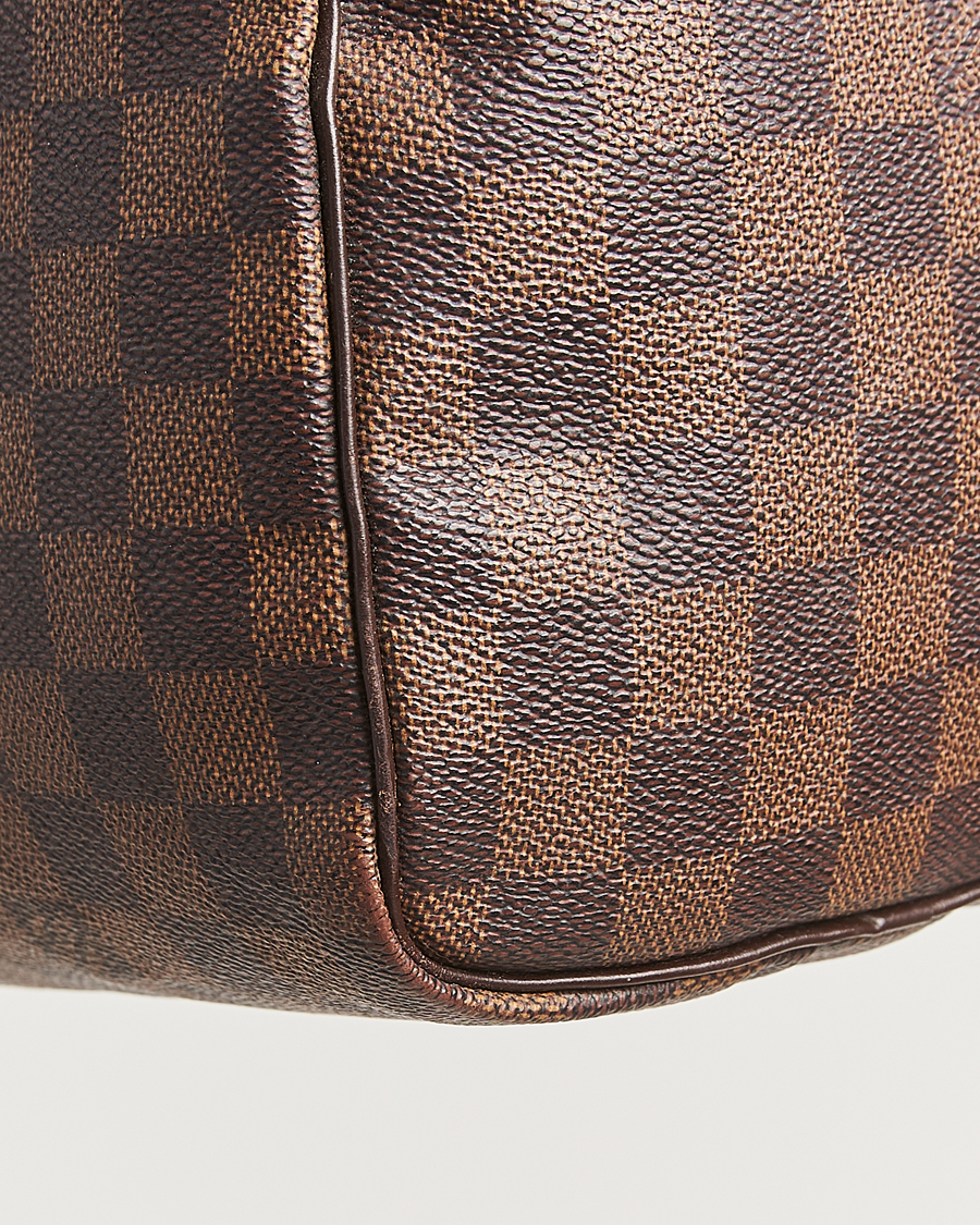 Homme | Louis Vuitton Pre-Owned Speedy 30 Damier Ebene | Louis Vuitton Pre-Owned | Speedy 30 Damier Ebene