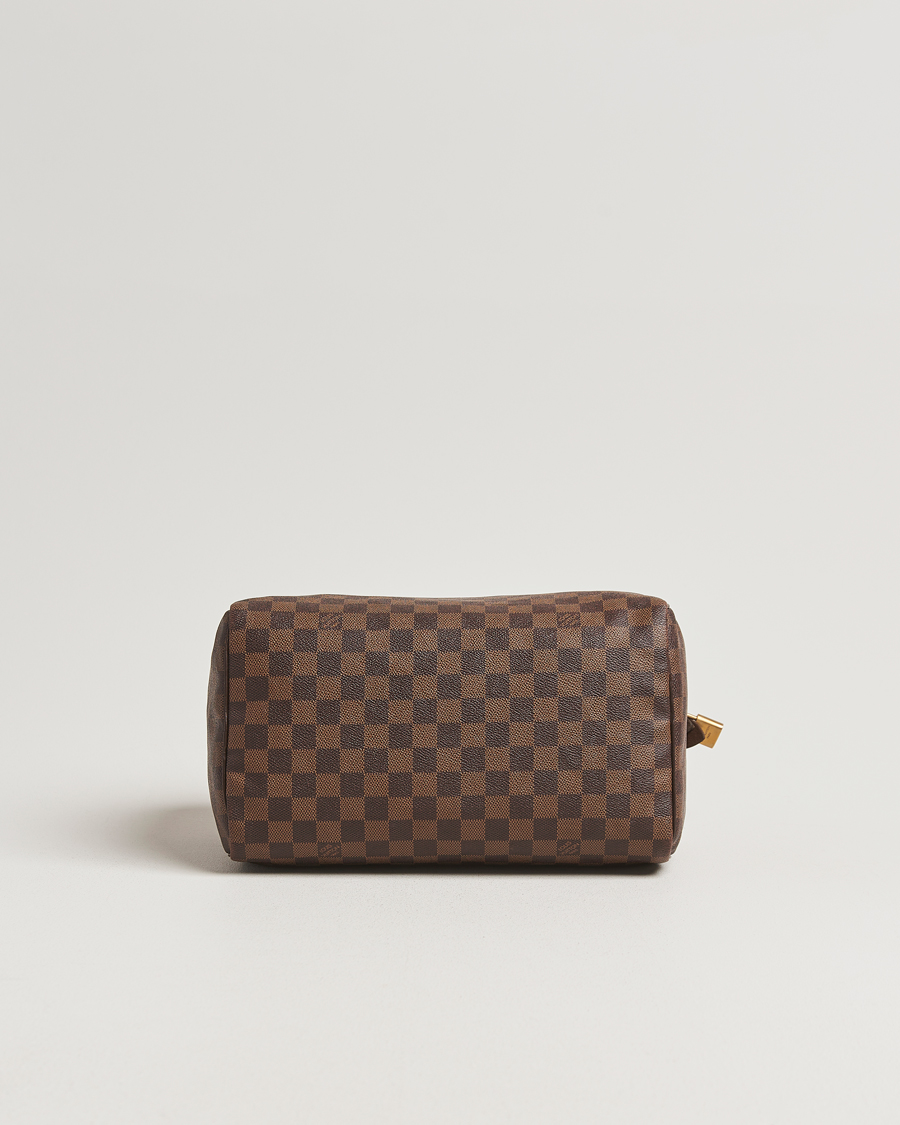 Homme | Louis Vuitton Pre-Owned Speedy 30 Damier Ebene | Louis Vuitton Pre-Owned | Speedy 30 Damier Ebene