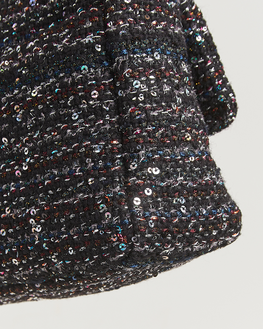 Homme | Chanel Pre-Owned Chanel 19 Sequins Large Handbag Black | Chanel Pre-Owned | Chanel 19 Sequins Large Handbag Black