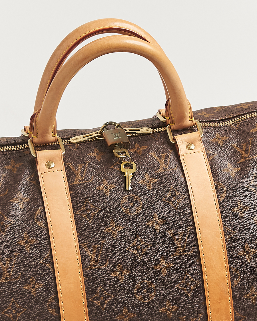 Homme | Pre-Owned & Vintage Bags | Louis Vuitton Pre-Owned | Keepall 50 Monogram