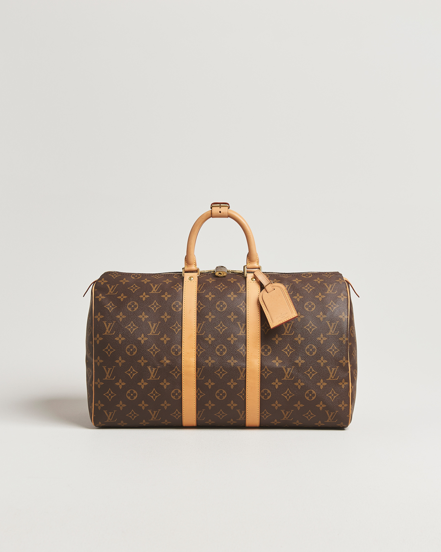 Homme | Louis Vuitton Pre-Owned Keepall 45 Monogram | Louis Vuitton Pre-Owned | Keepall 45 Monogram