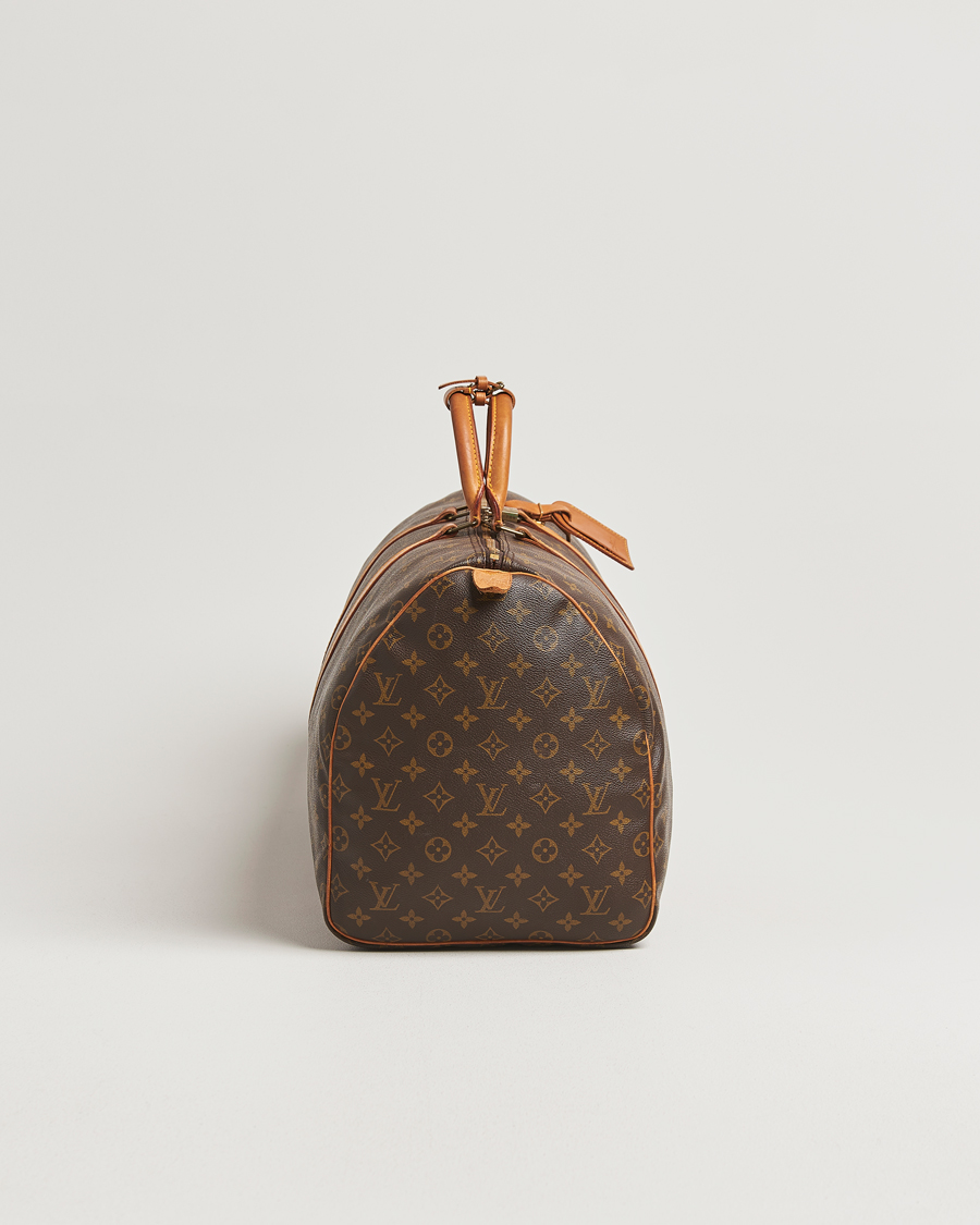 Homme | Louis Vuitton Pre-Owned Keepall 55 Monogram | Louis Vuitton Pre-Owned | Keepall 55 Monogram