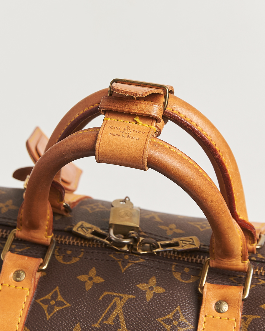 Homme | Louis Vuitton Pre-Owned Keepall 55 Monogram | Louis Vuitton Pre-Owned | Keepall 55 Monogram