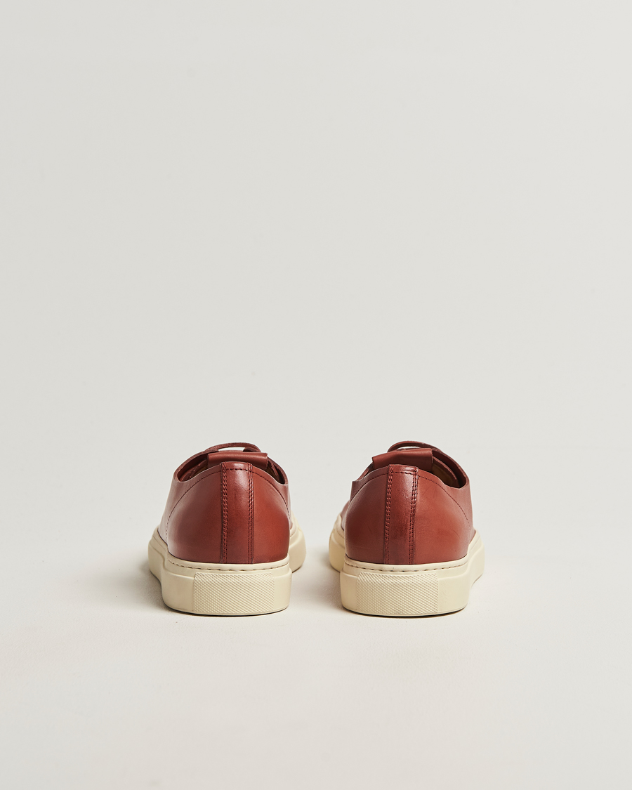 Homme | Baskets | Buttero | Tanino Leather Sneaker Cognac