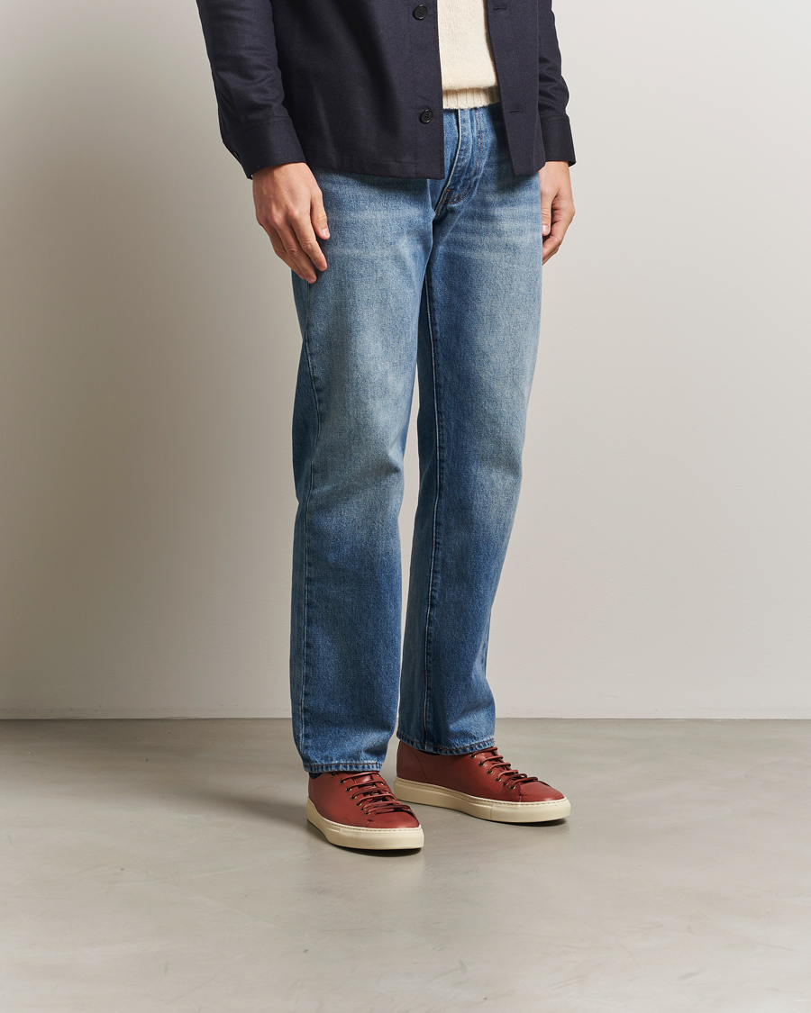 Homme | Baskets | Buttero | Tanino Leather Sneaker Cognac