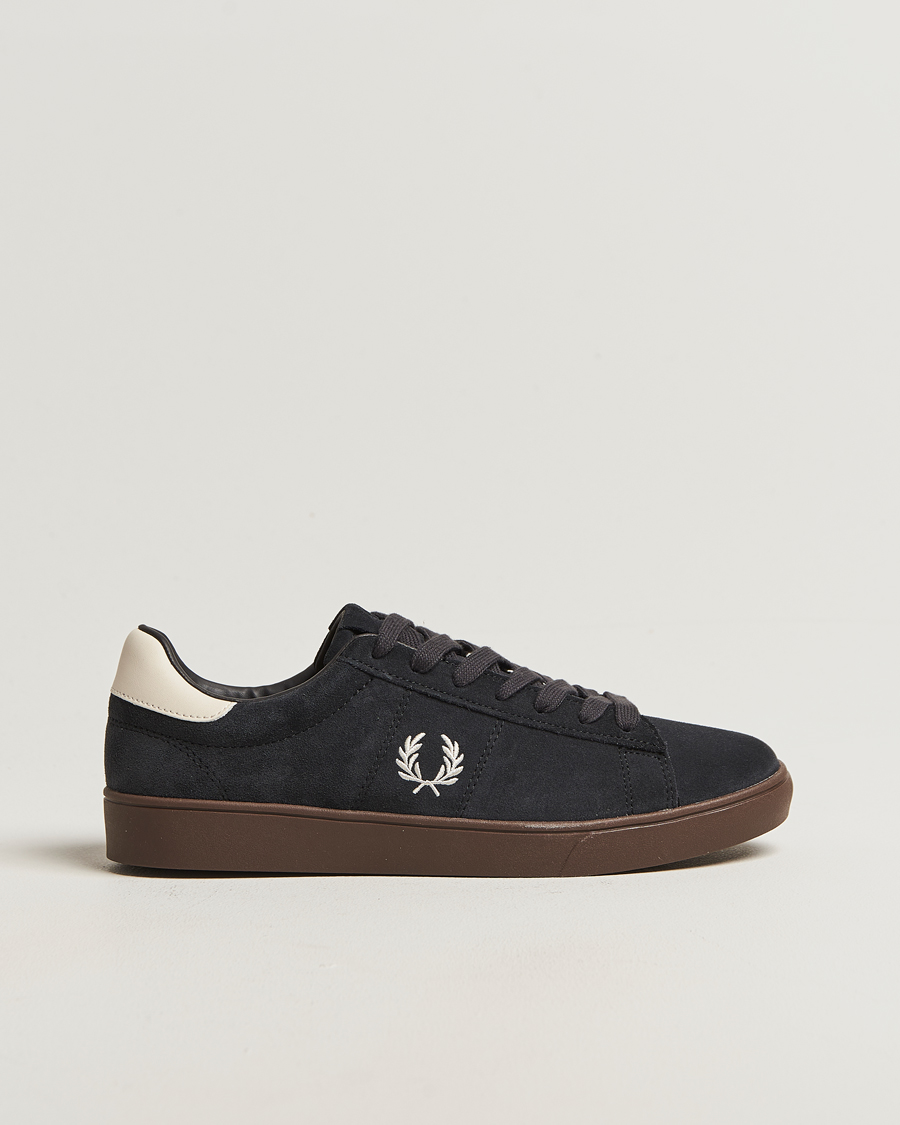 Homme | Baskets | Fred Perry | Spencer Suede Sneaker Anchor Grey