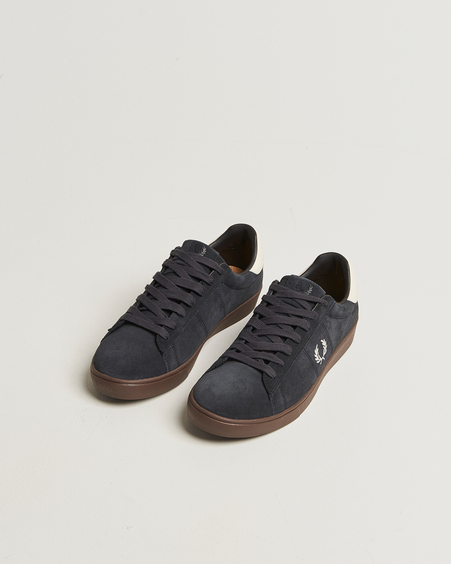 Homme | Baskets | Fred Perry | Spencer Suede Sneaker Anchor Grey