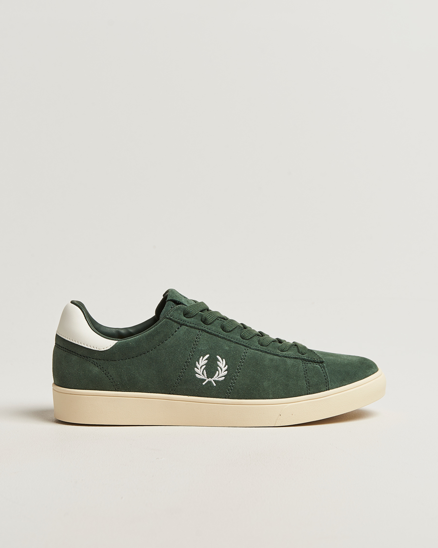 Homme | Baskets | Fred Perry | Spencer Suede Sneaker Court Green