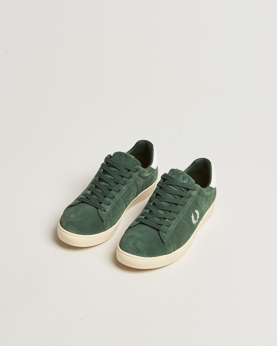 Homme | Baskets | Fred Perry | Spencer Suede Sneaker Court Green