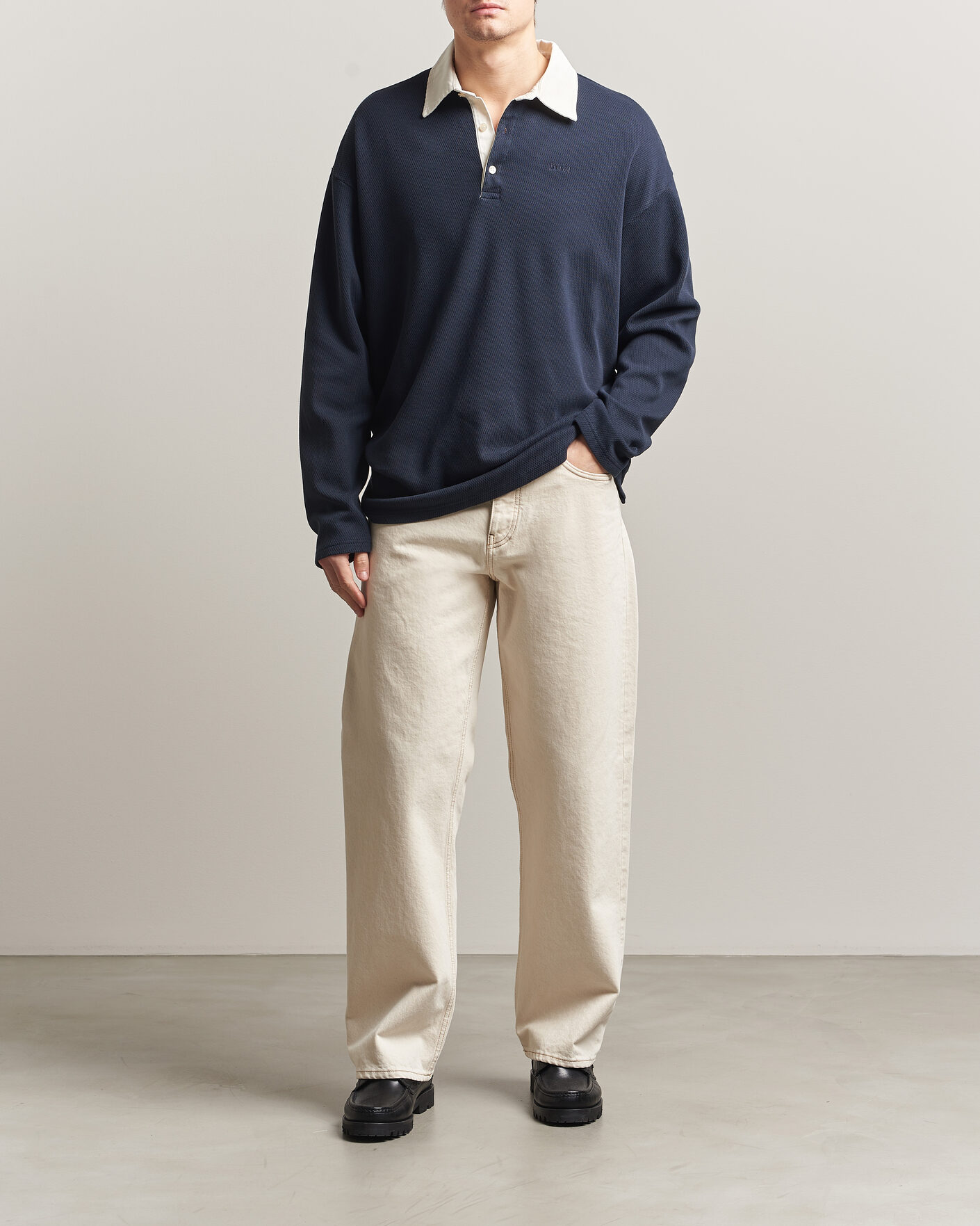 Homme | Pulls Et Tricots | Forét | Match Rugby Structured Sweatshirt Navy
