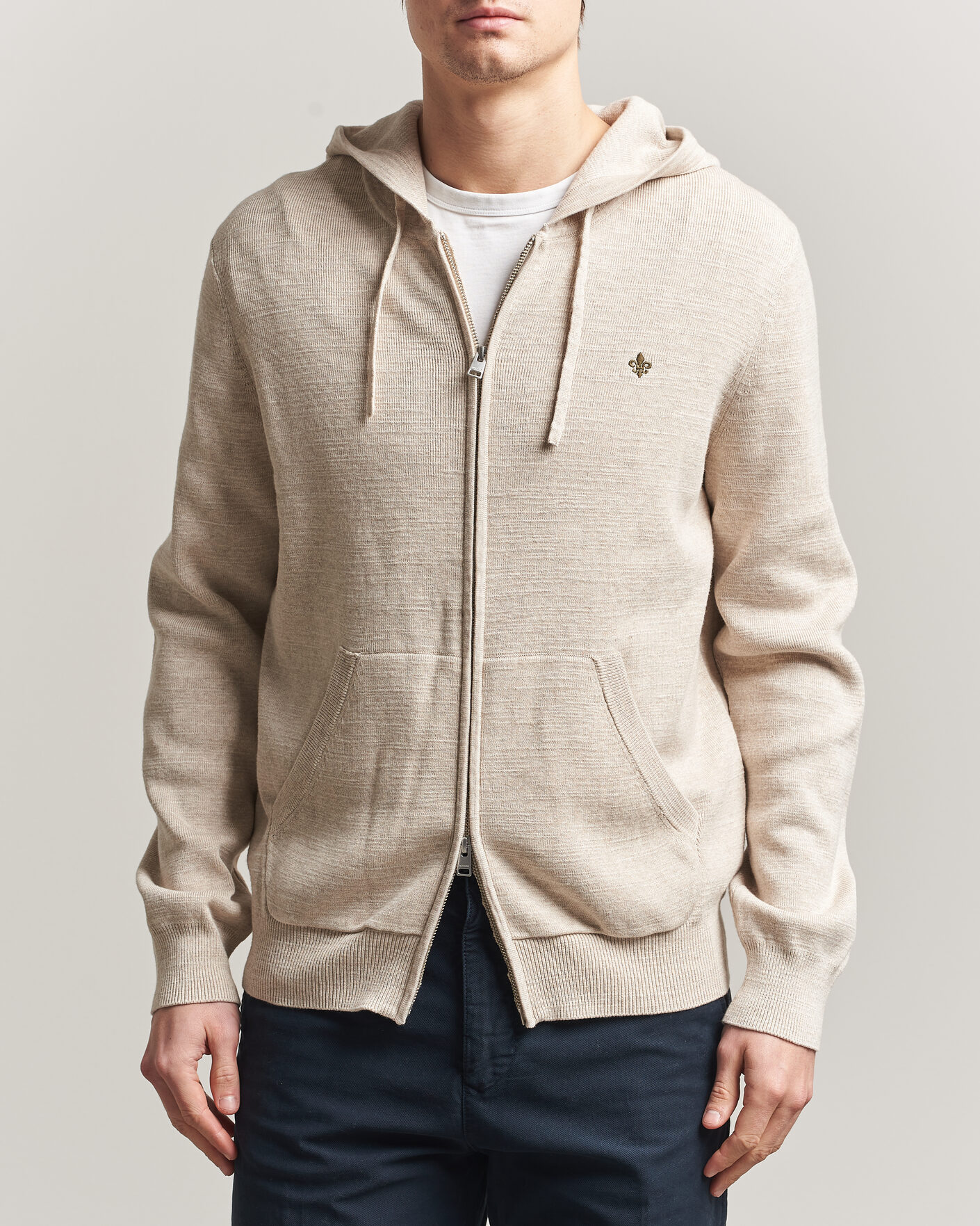 Homme | Pulls Et Tricots | Morris | Randall Full-Zip Hoodie Khaki