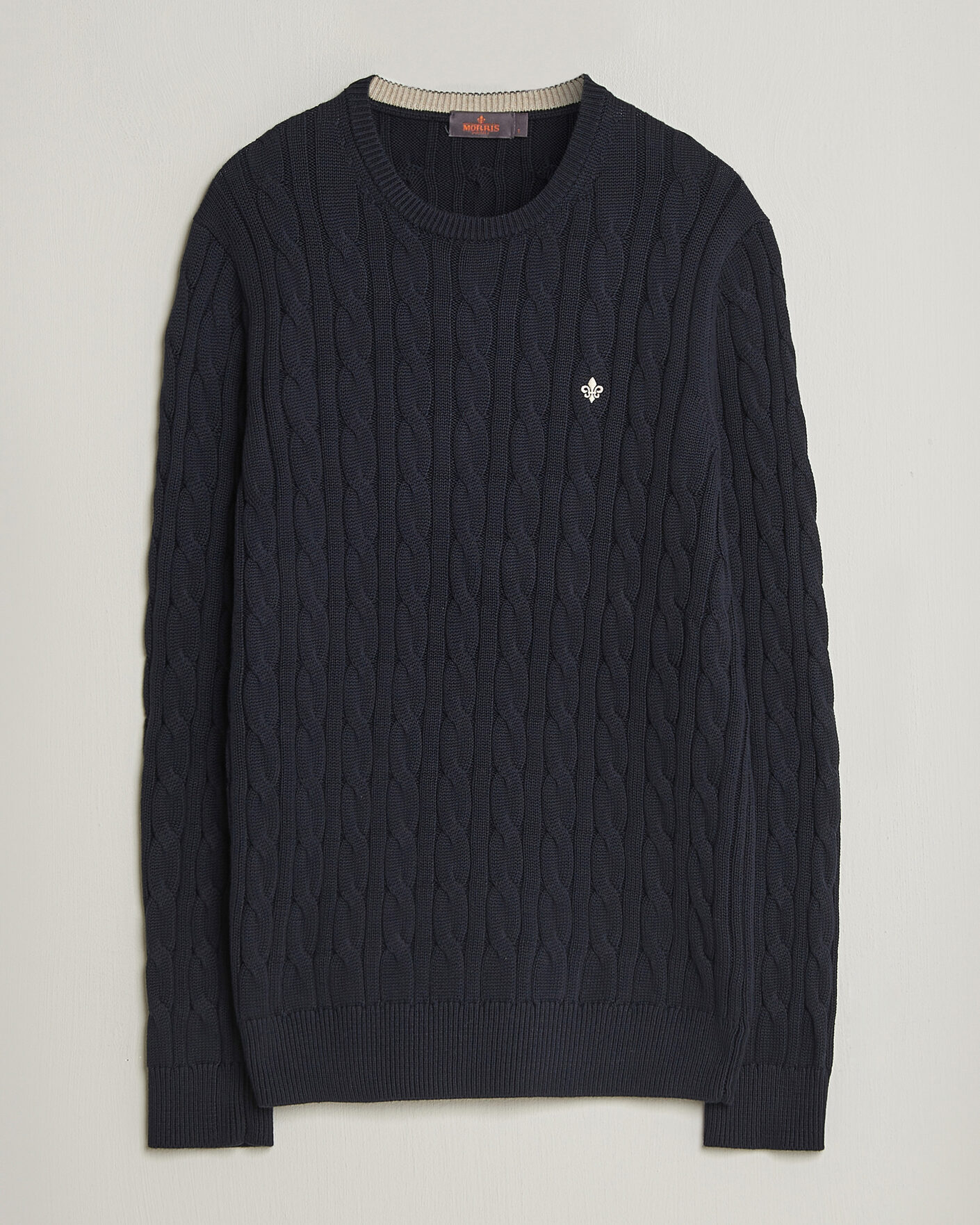 Homme | Pulls Et Tricots | Morris | Ethan Cable Oneck Navy