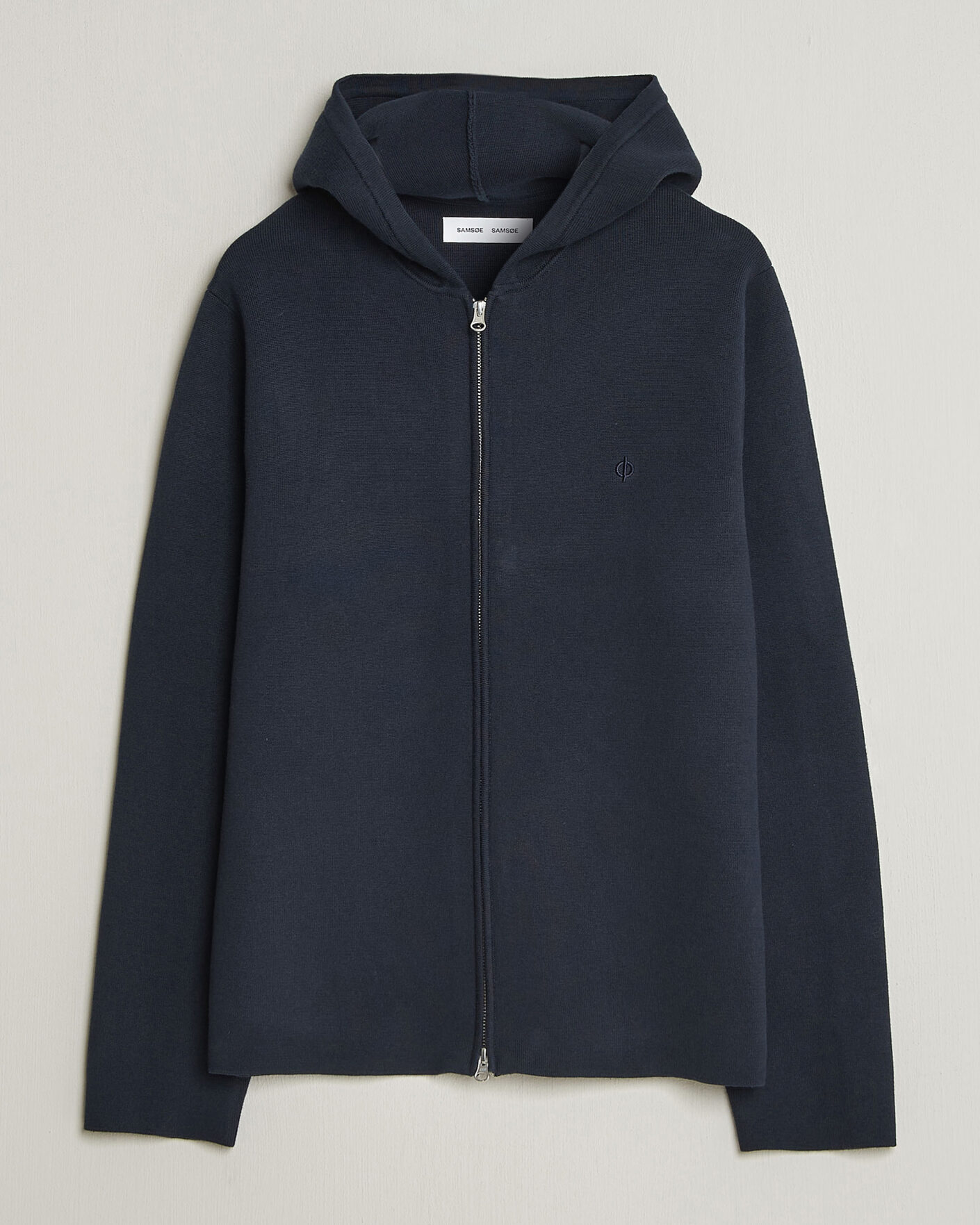 Homme | Pulls Et Tricots | Samsøe Samsøe | Niklas Full Zip Hoodie Salute Navy